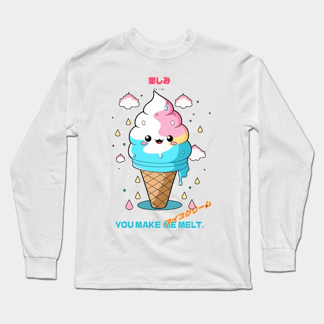 You make  me melt. Long Sleeve T-Shirt by bmron